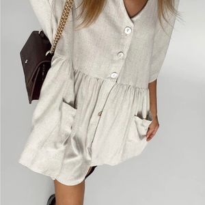 princess polly sandy mini dress size m/l